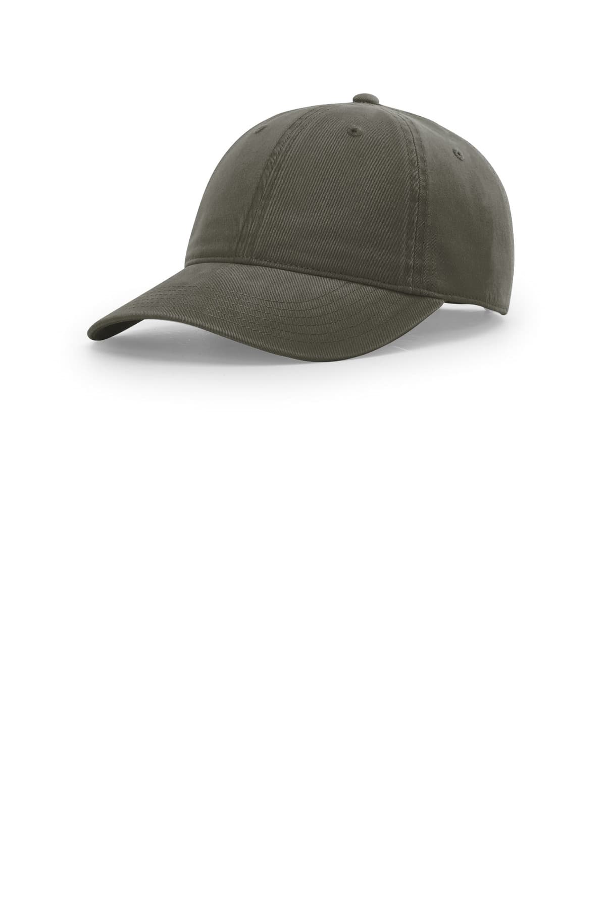 Richardson Peached Cotton Twill — Army Green