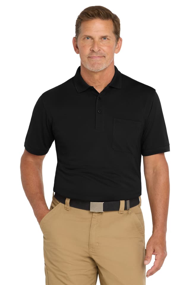 CornerStone ® Industrial Snag-Proof Pique Pocket Polo