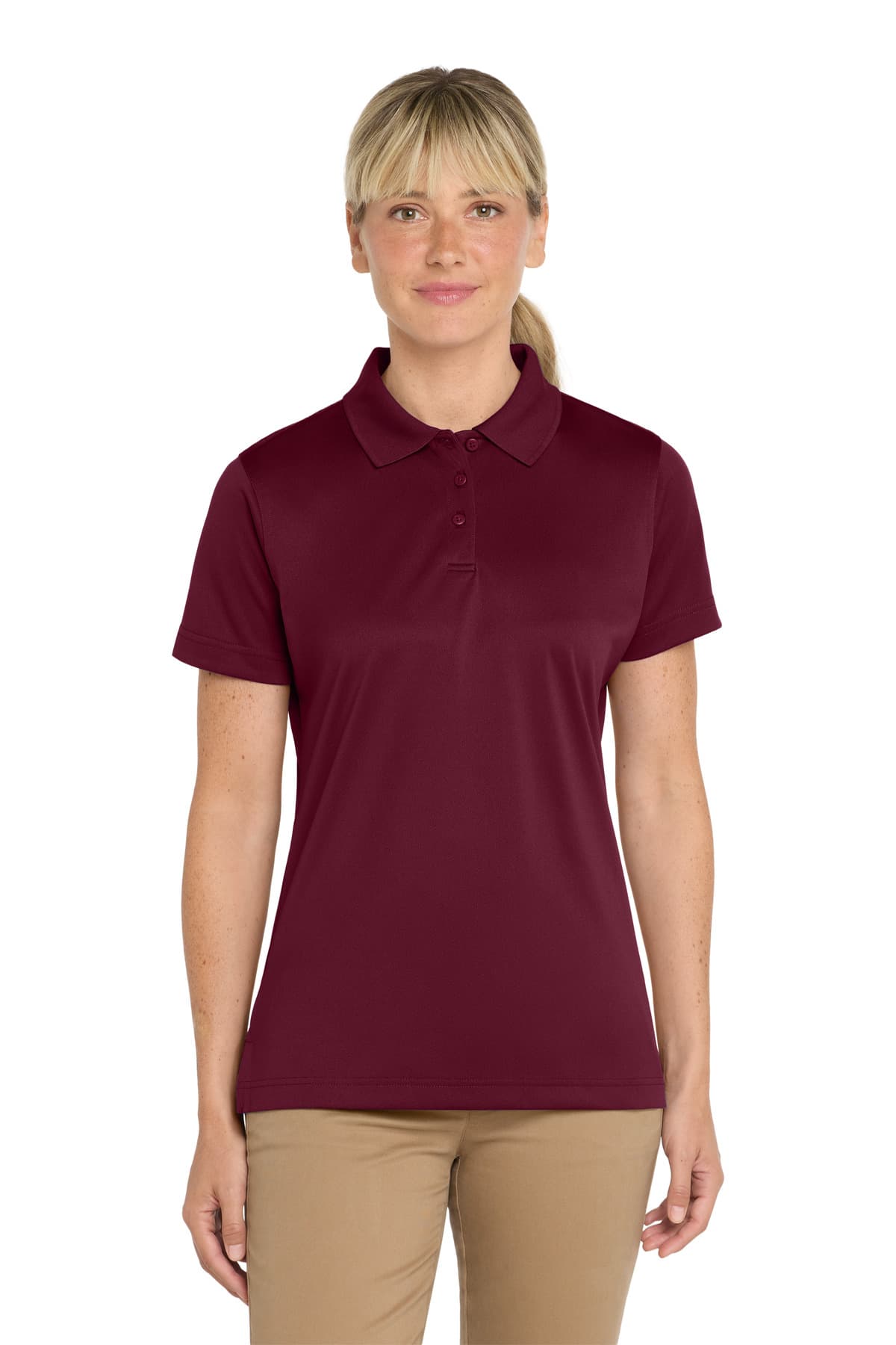 CornerStone ® Women's Select Snag-Proof Polo — Maroon