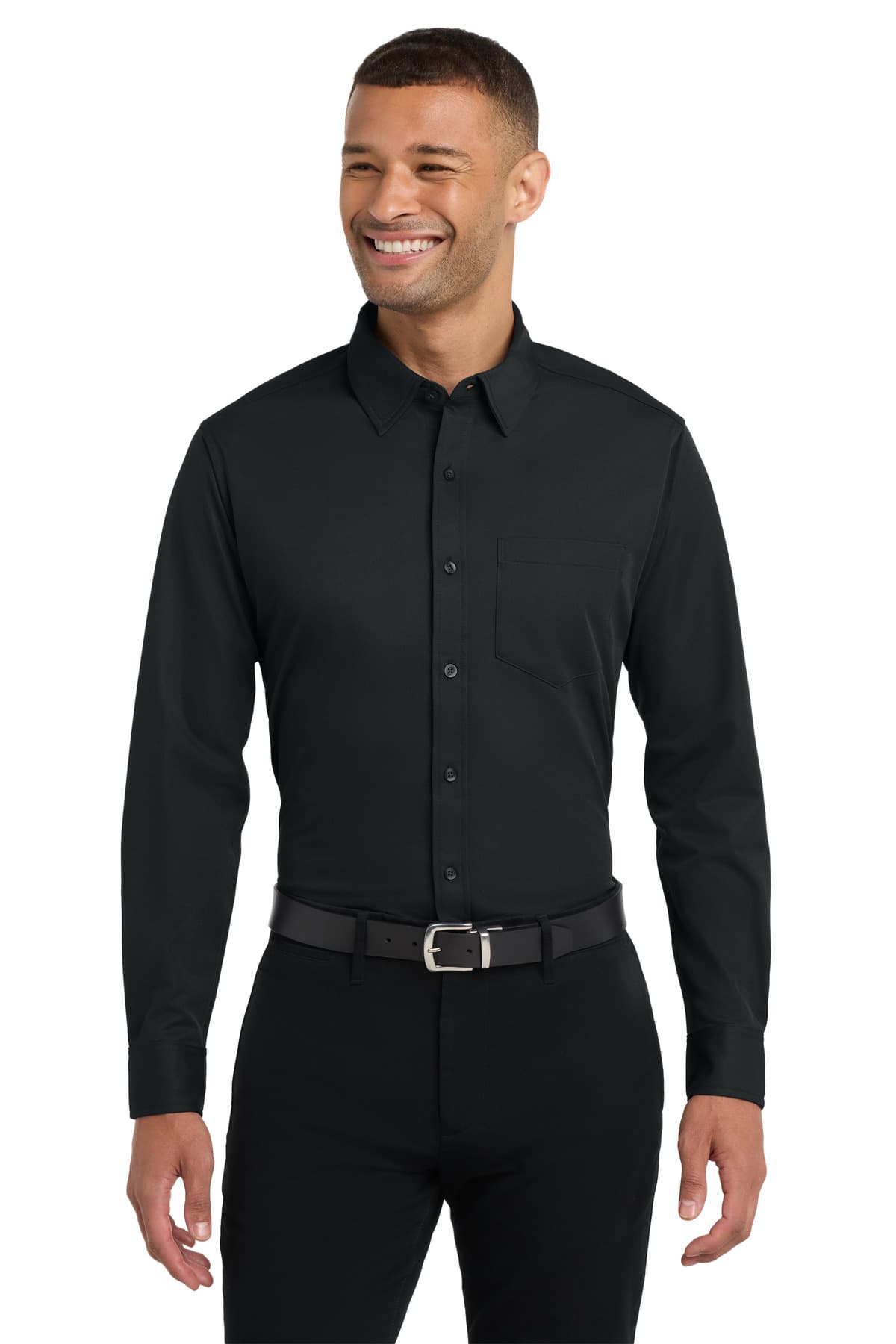 Port Authority ® Dimension Knit Dress Shirt