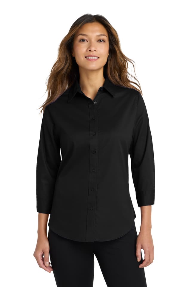 Port Authority ® Women's 3/4-Sleeve Easy Care Shirt