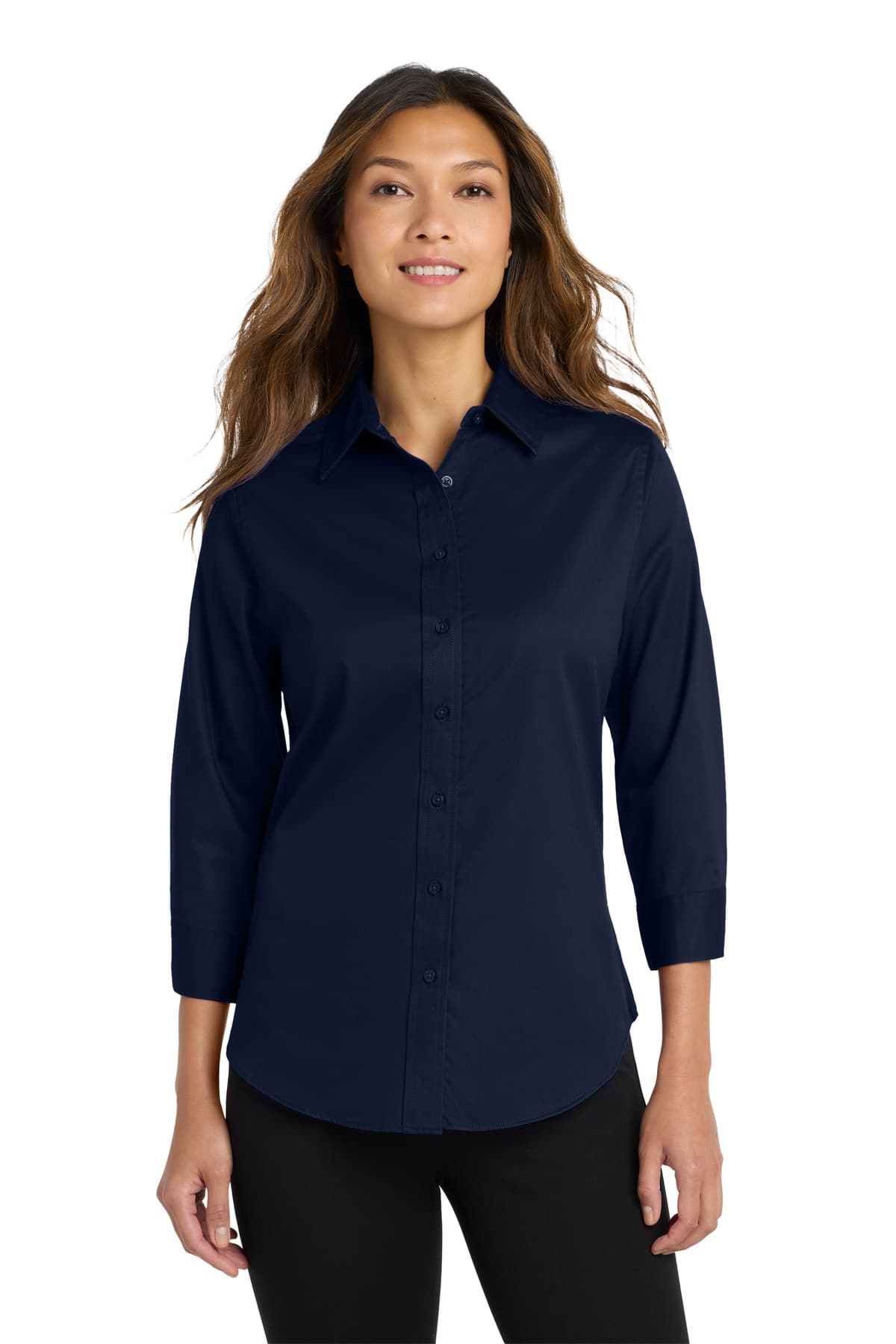 Port Authority ® Women's 3/4-Sleeve Easy Care Shirt