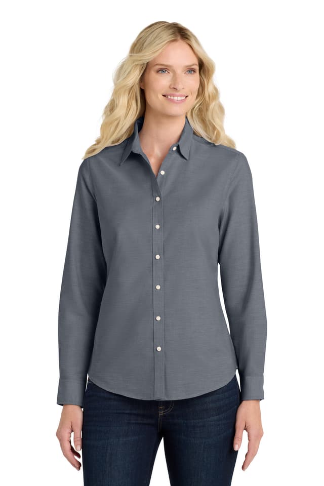 Port Authority ® Women's SuperPro  Oxford Shirt