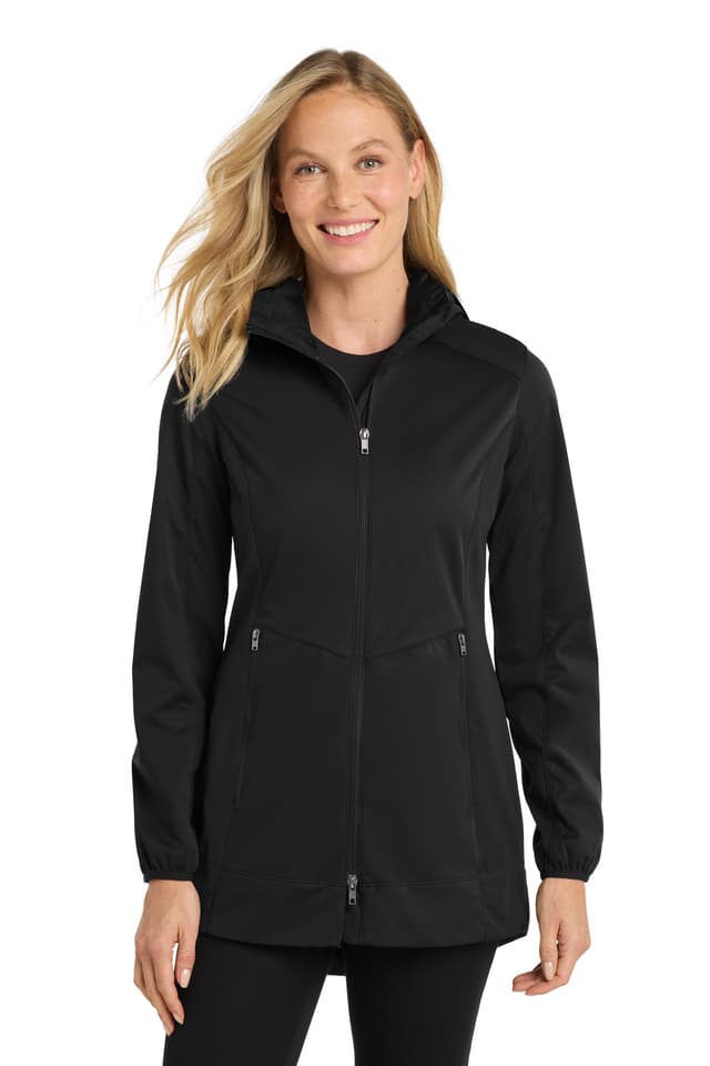 Port Authority ® Women's Active Hooded Soft Shell Jacket