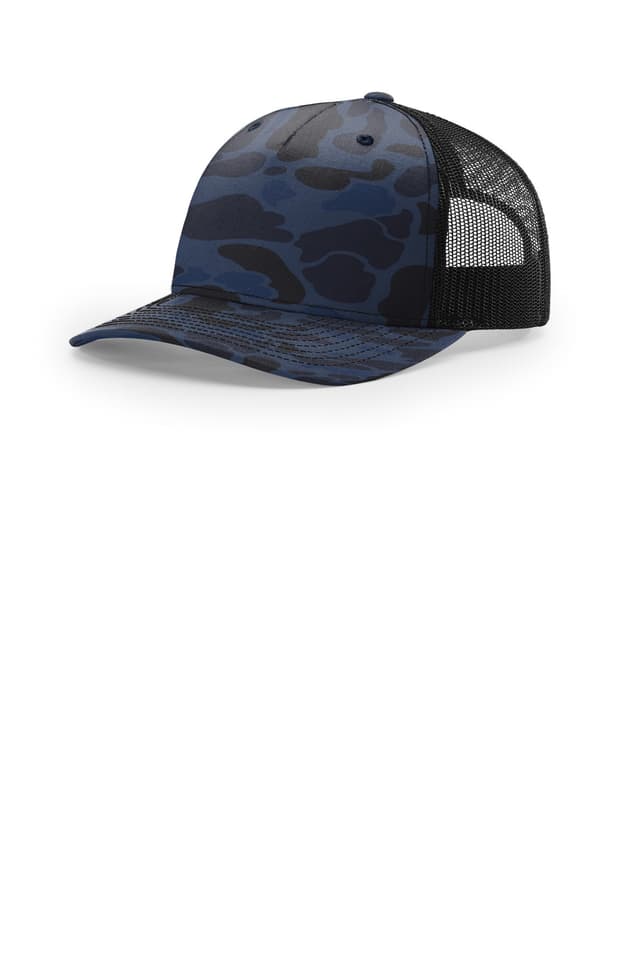Richardson Printed Five-Panel Trucker