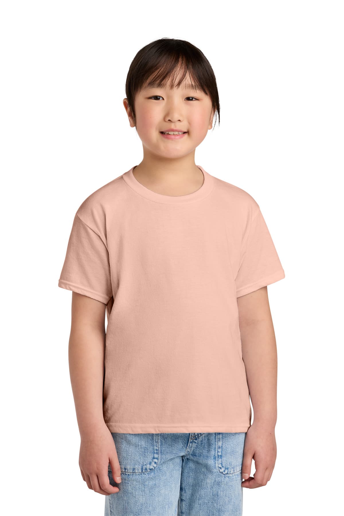 Gildan ® Youth Softstyle ® CVC Tee — Dusty Rose