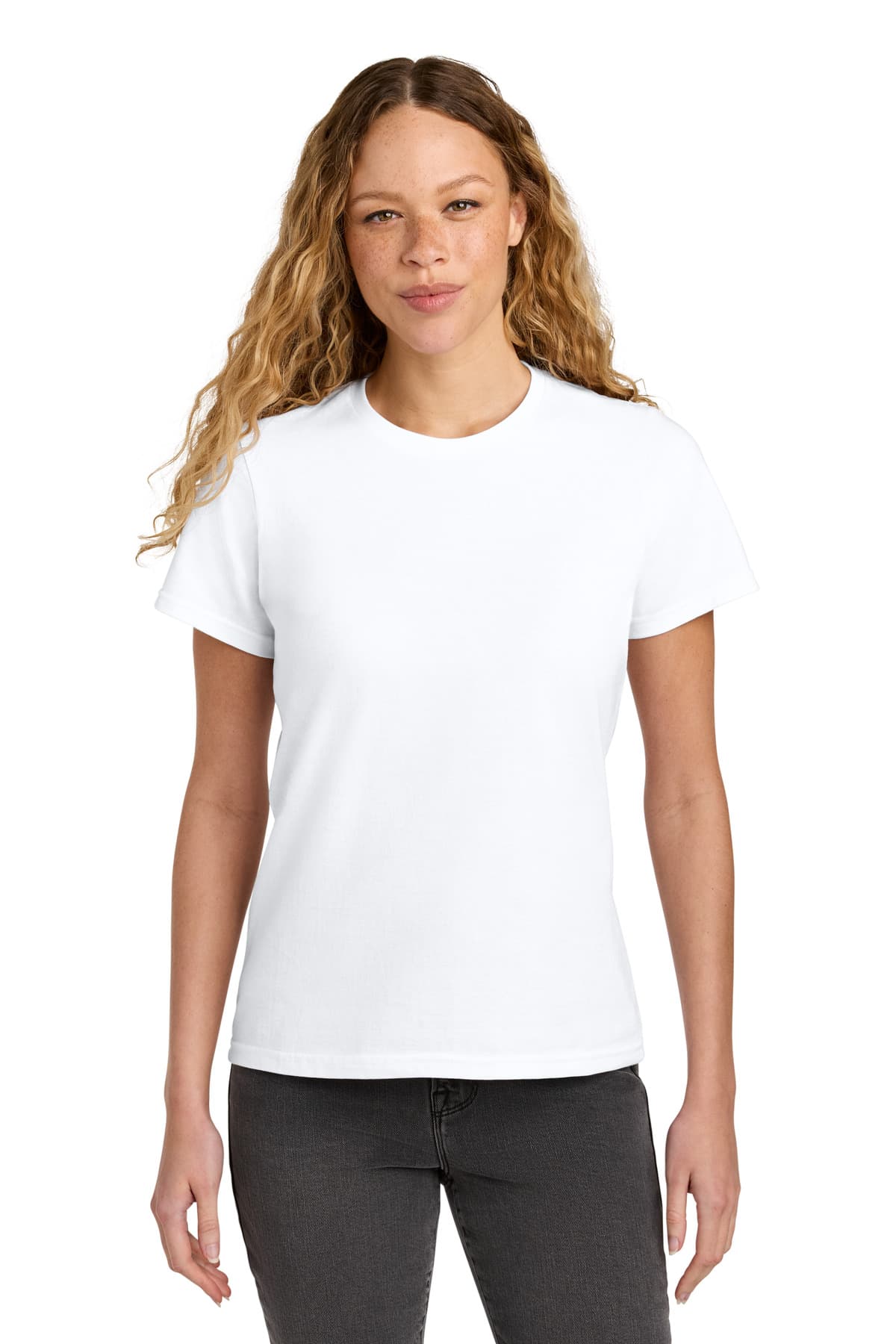 Gildan ® Women's Softstyle ® Midweight Tee — White