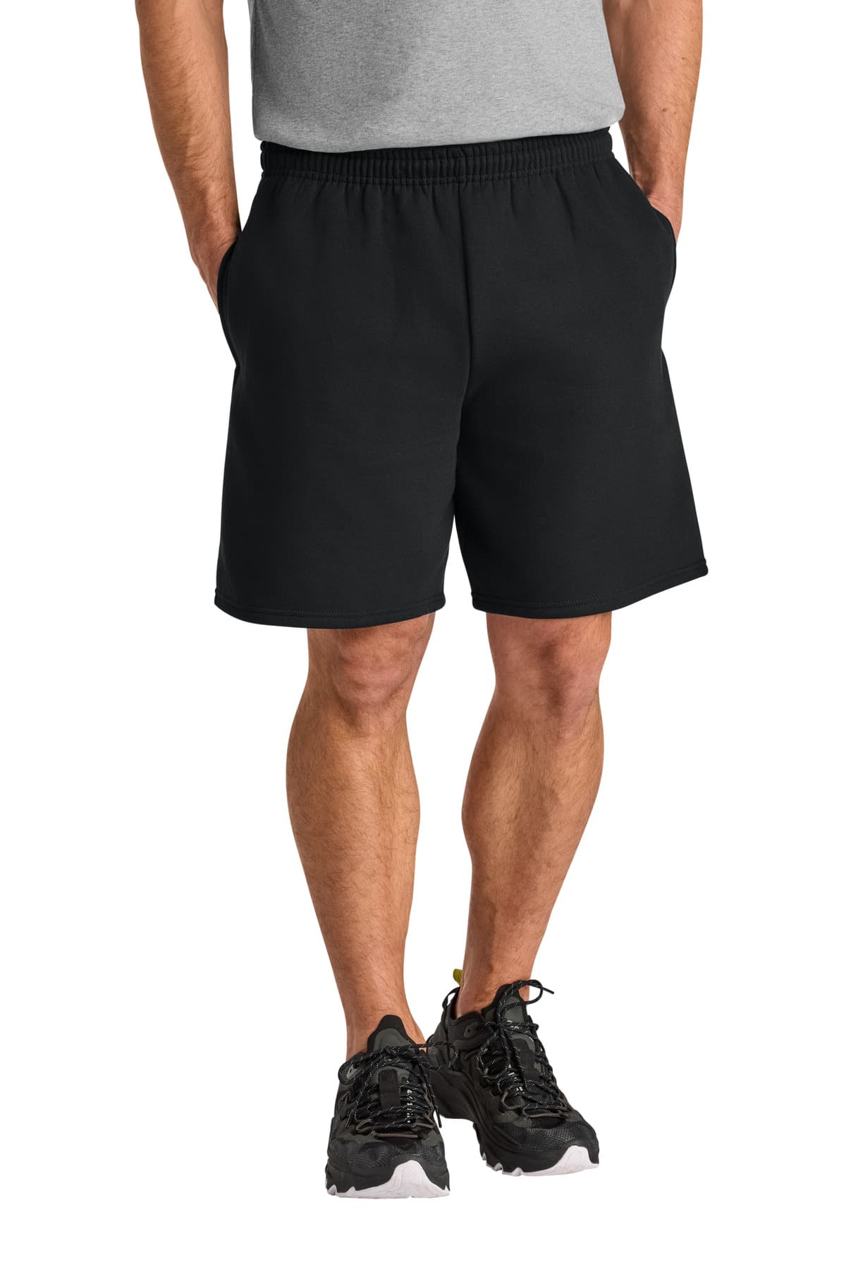 Jerzees ® Unisex NuBlend ® Pocketed Sweat Short — Black