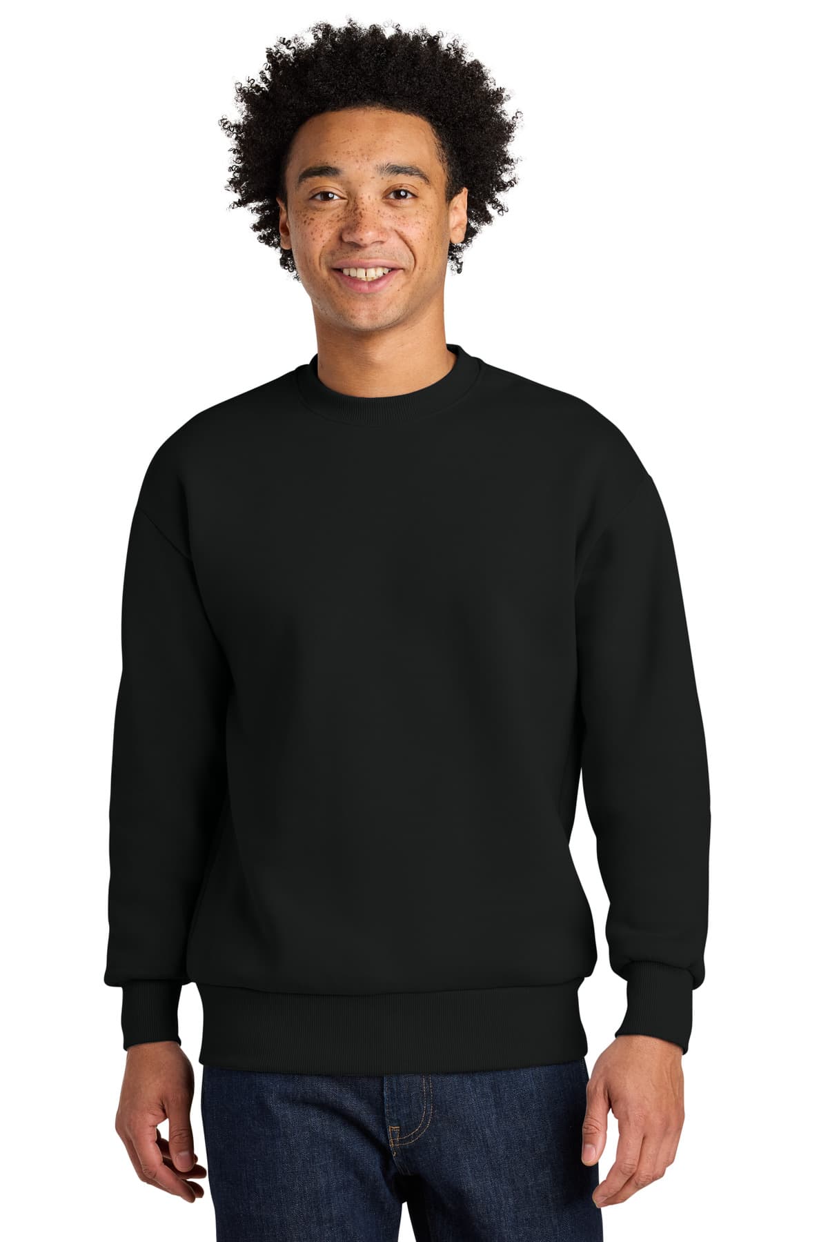 Next Level Apparel ® Heavyweight Sweatshirt — Black
