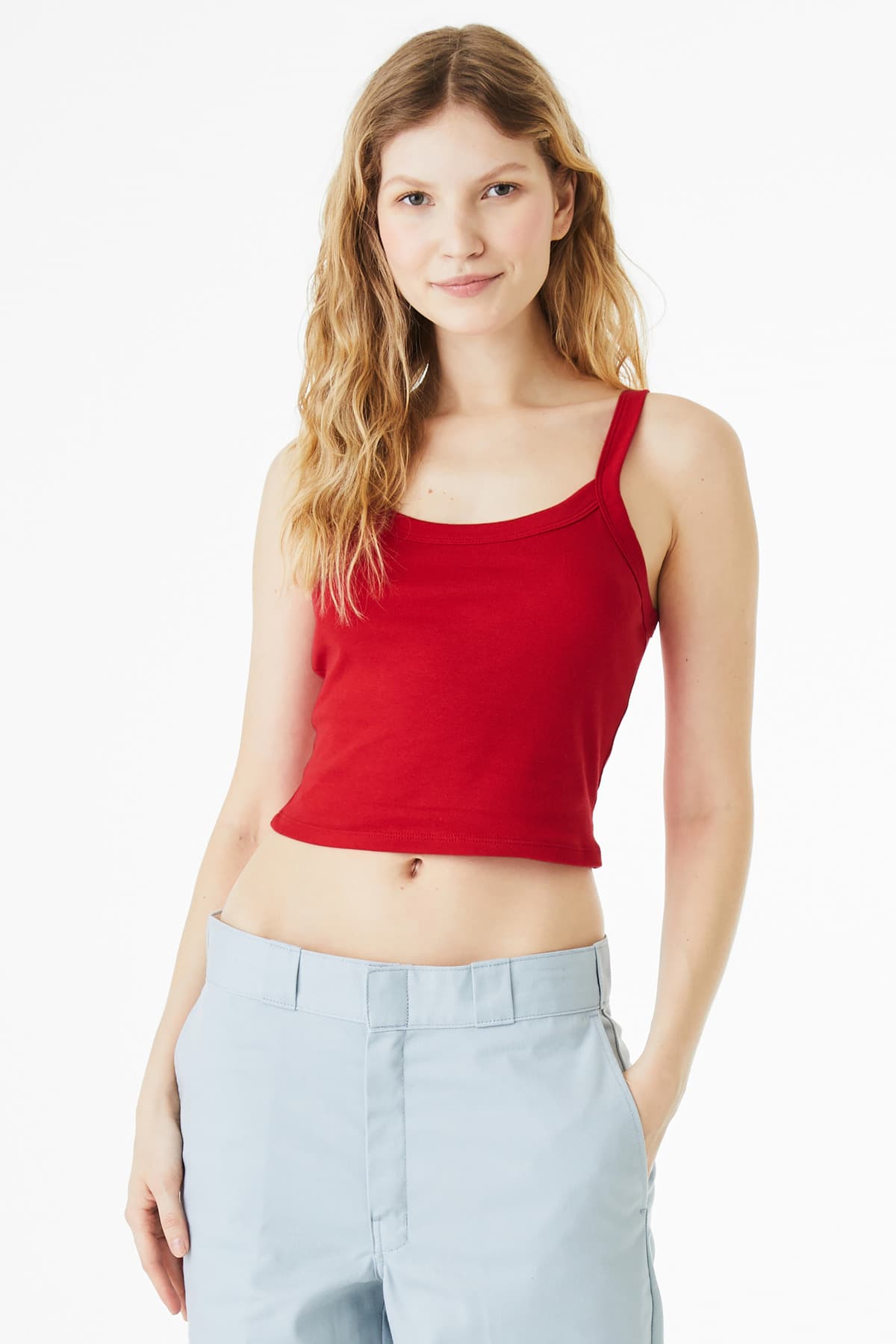 BELLA+CANVAS ® Women's Micro Rib Spaghetti Strap Tank