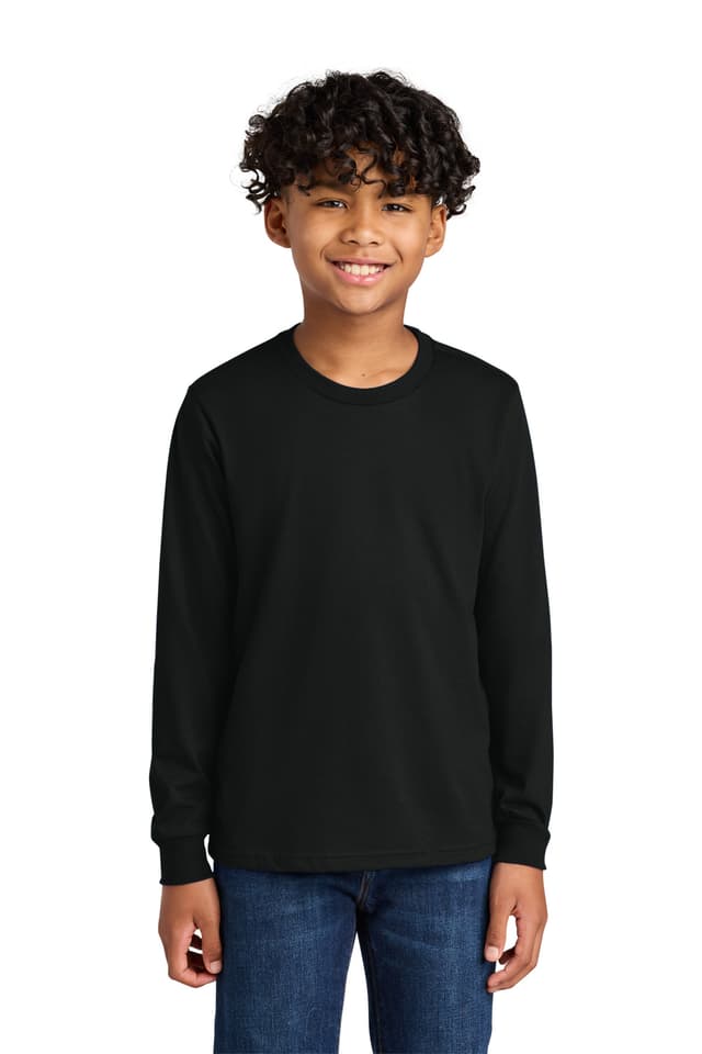 Next Level Apparel ® Youth Cotton Long Sleeve Tee