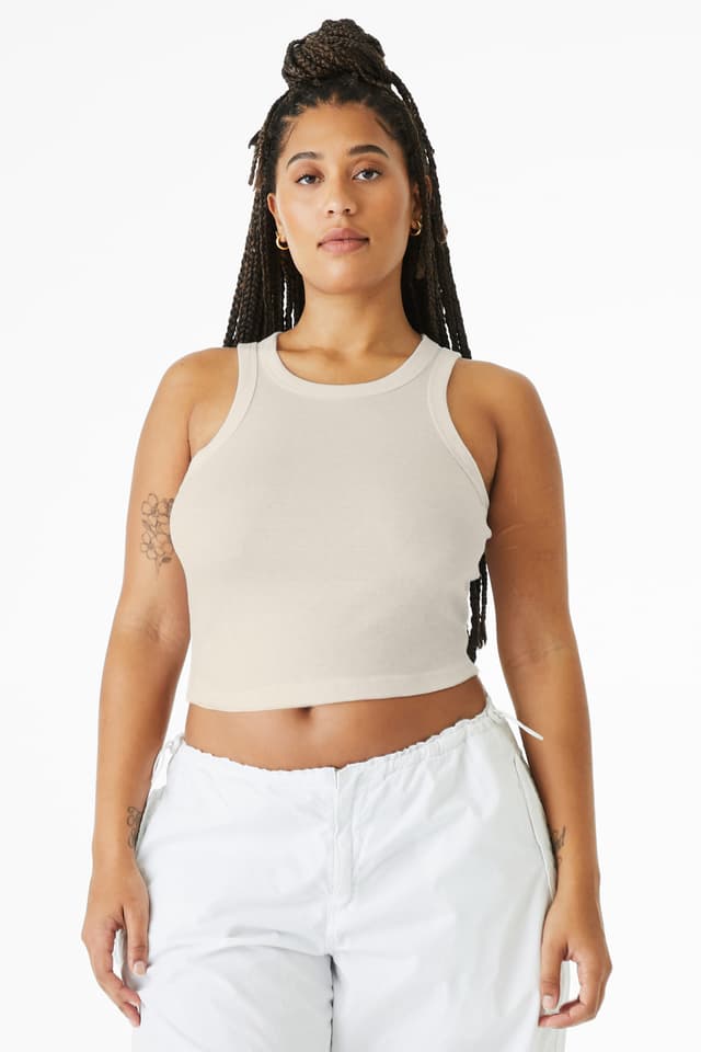 BELLA+CANVAS ® Women's Micro Rib Racer Tank