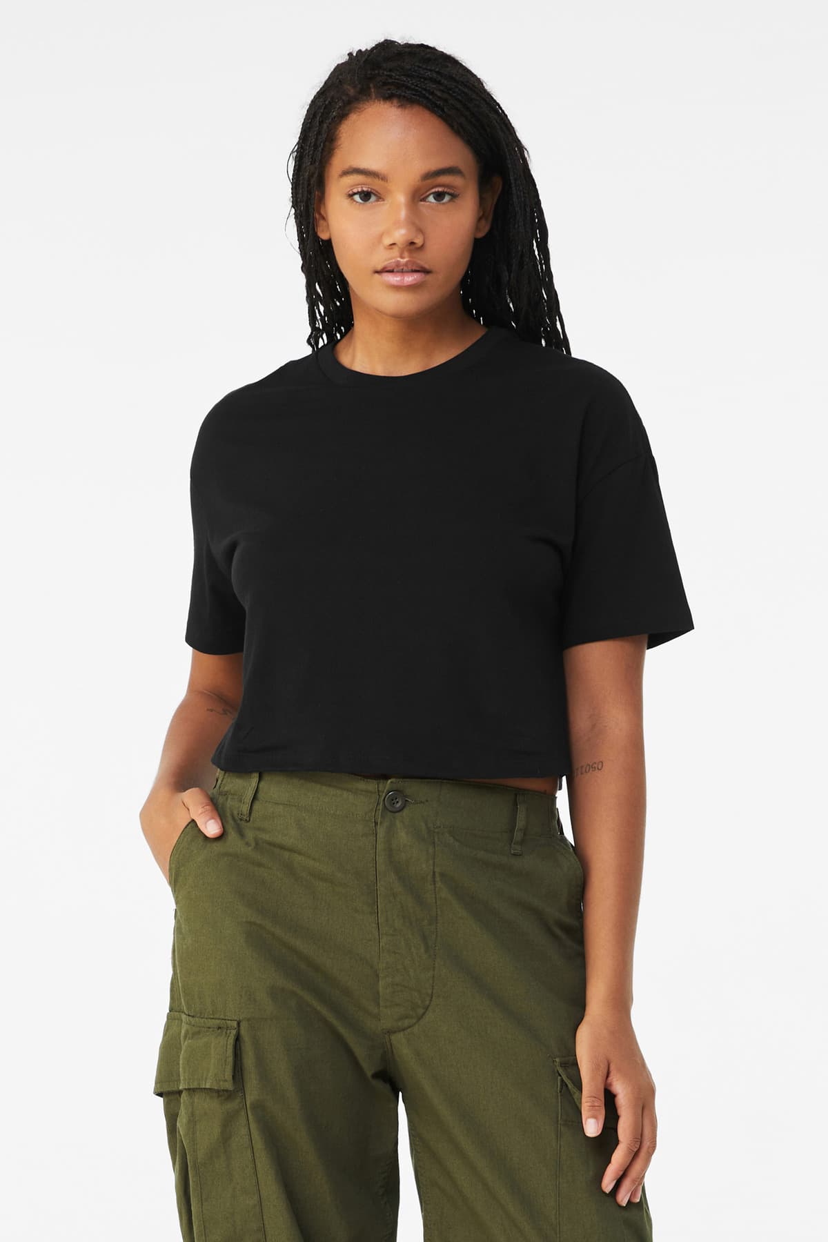 BELLA+CANVAS ® Women's Jersey Crop Tee