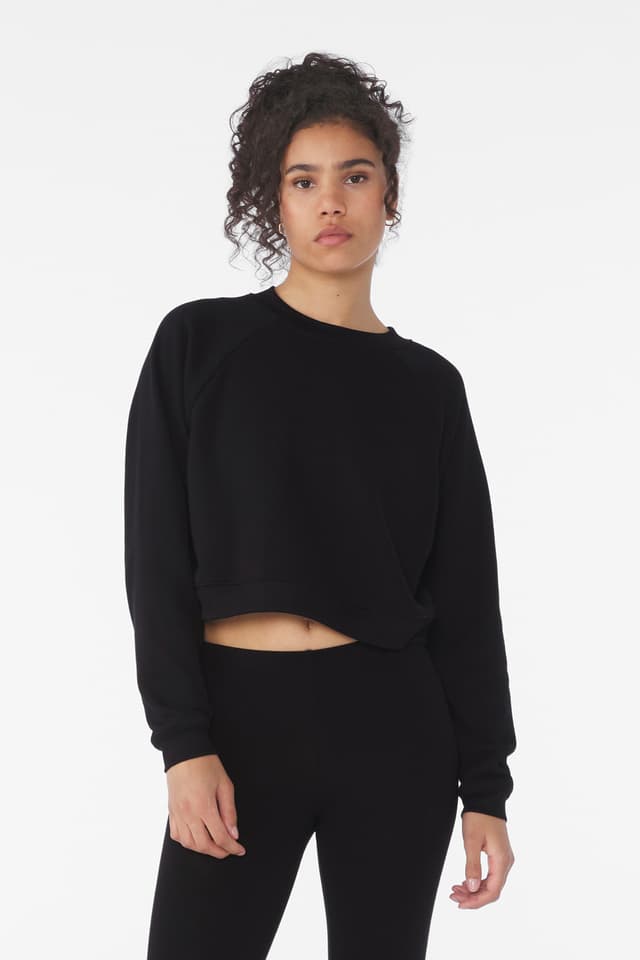BELLA+CANVAS ® Women's Raglan Pullover Sponge Fleece