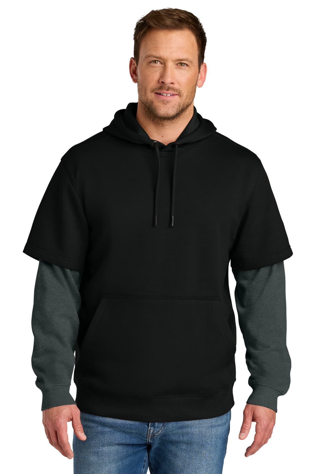 CornerStone ® Tough Fleece Layered Hoodie