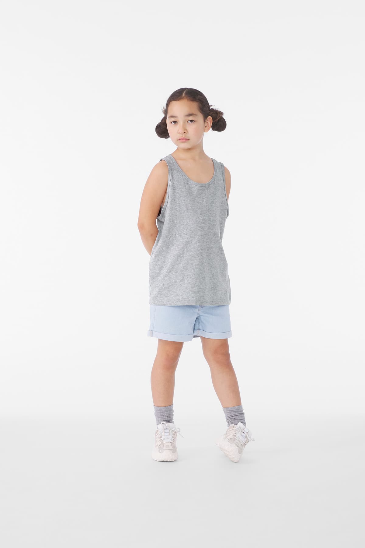 BELLA+CANVAS ® Youth Heather CVC Tank