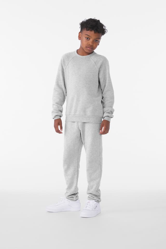 BELLA+CANVAS ® Youth Sponge Fleece Raglan Sweatshirt