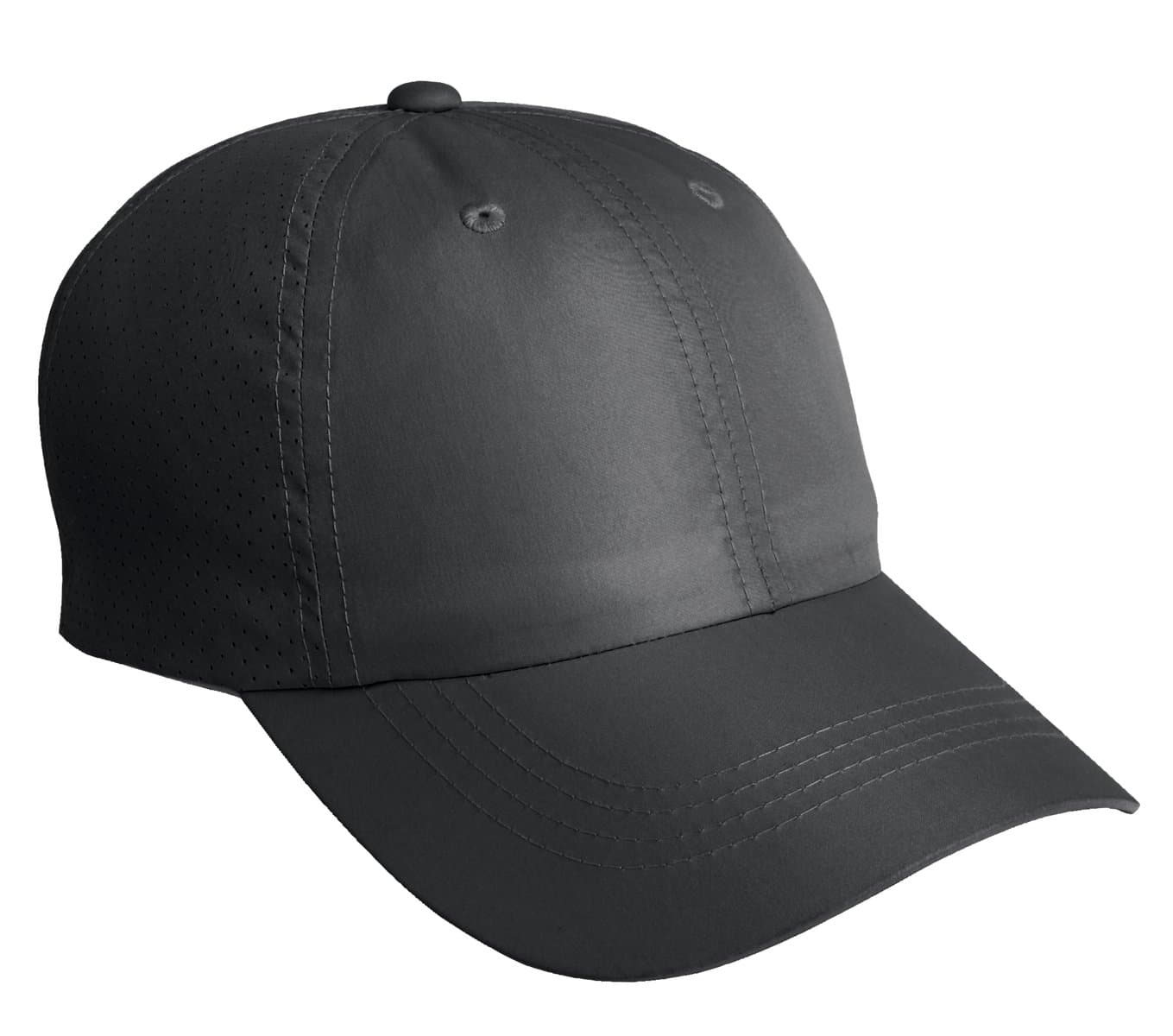 Port Authority ® Perforated Cap — Black