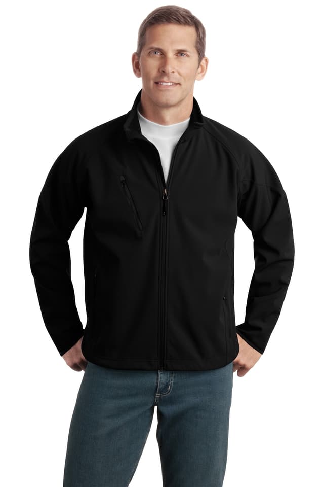 Port Authority ® Tall Textured Soft Shell Jacket