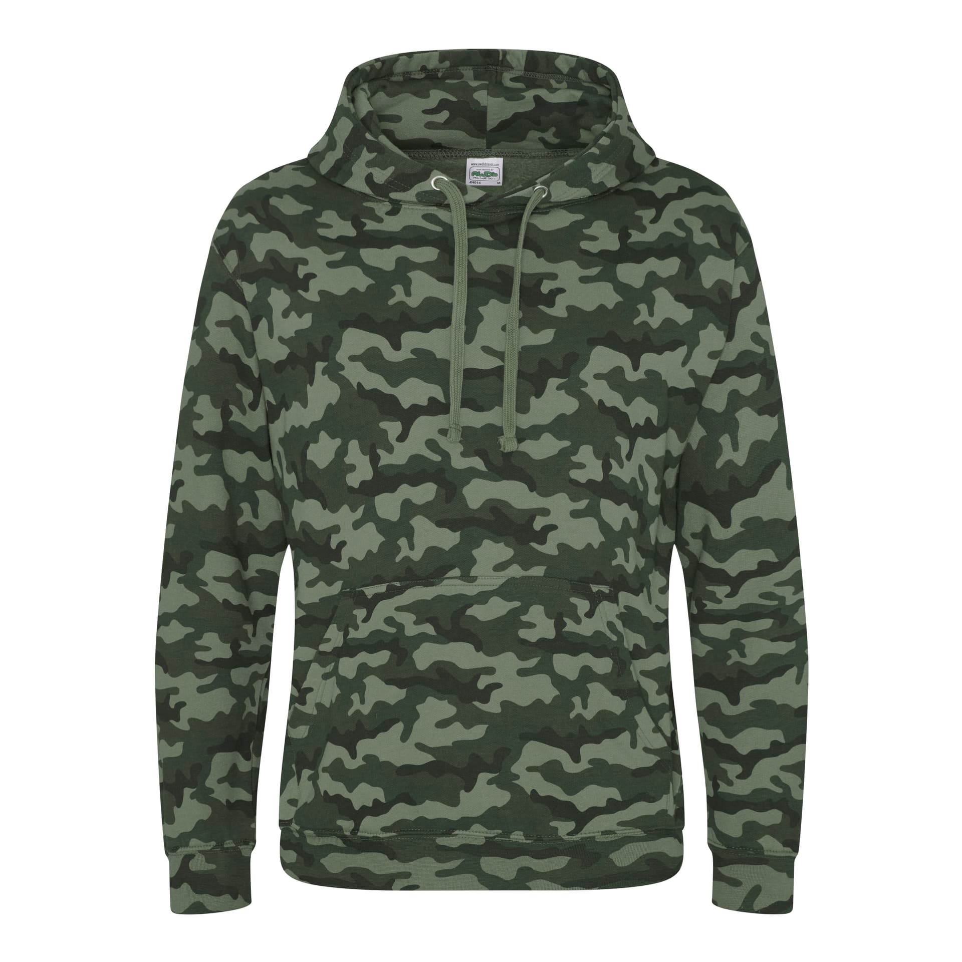 A4 Camo Hoodie — GREEN CAMO