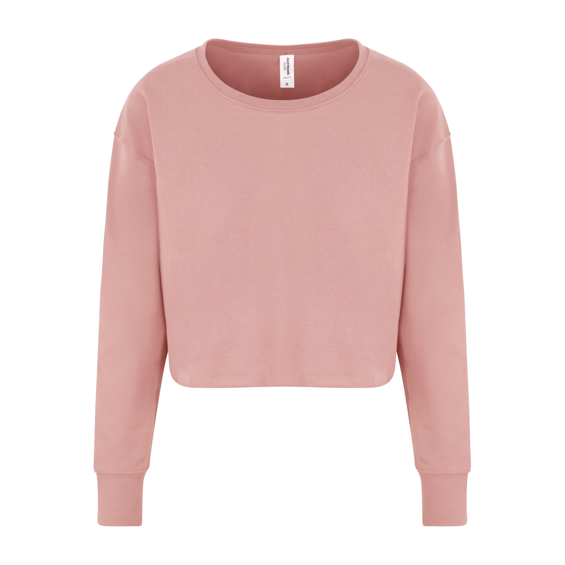 A4 Women's Cropped Sweat — DUSTY PINK