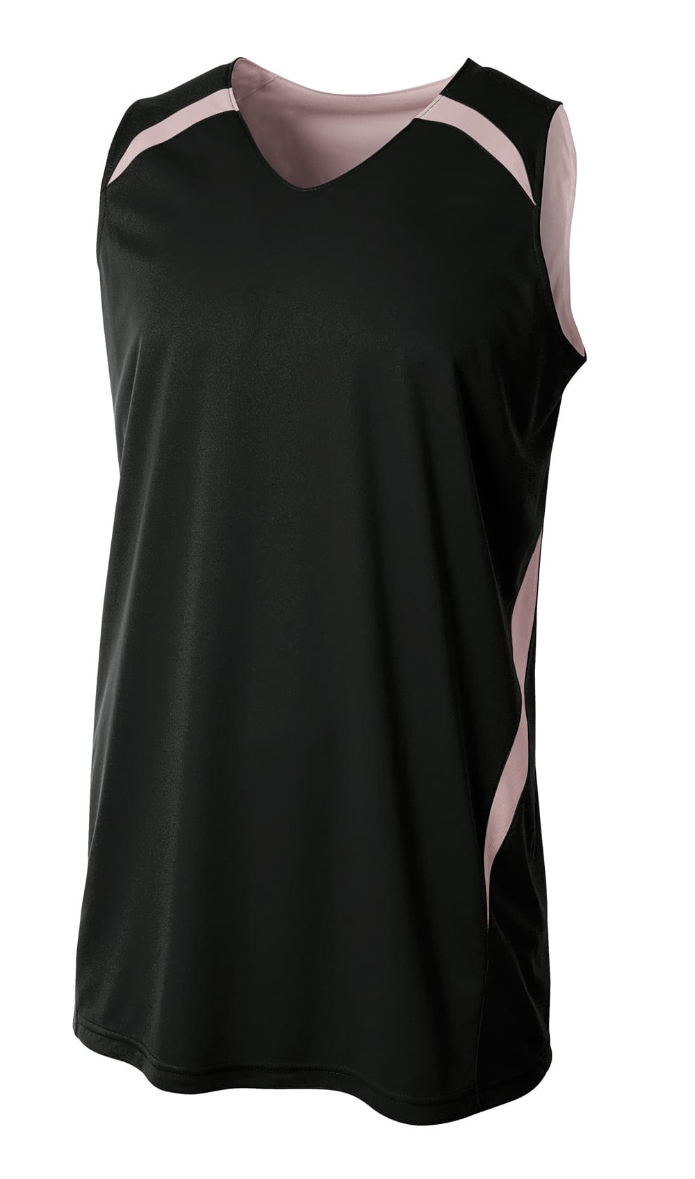 A4 Double Double Jersey — BLACK/WHITE