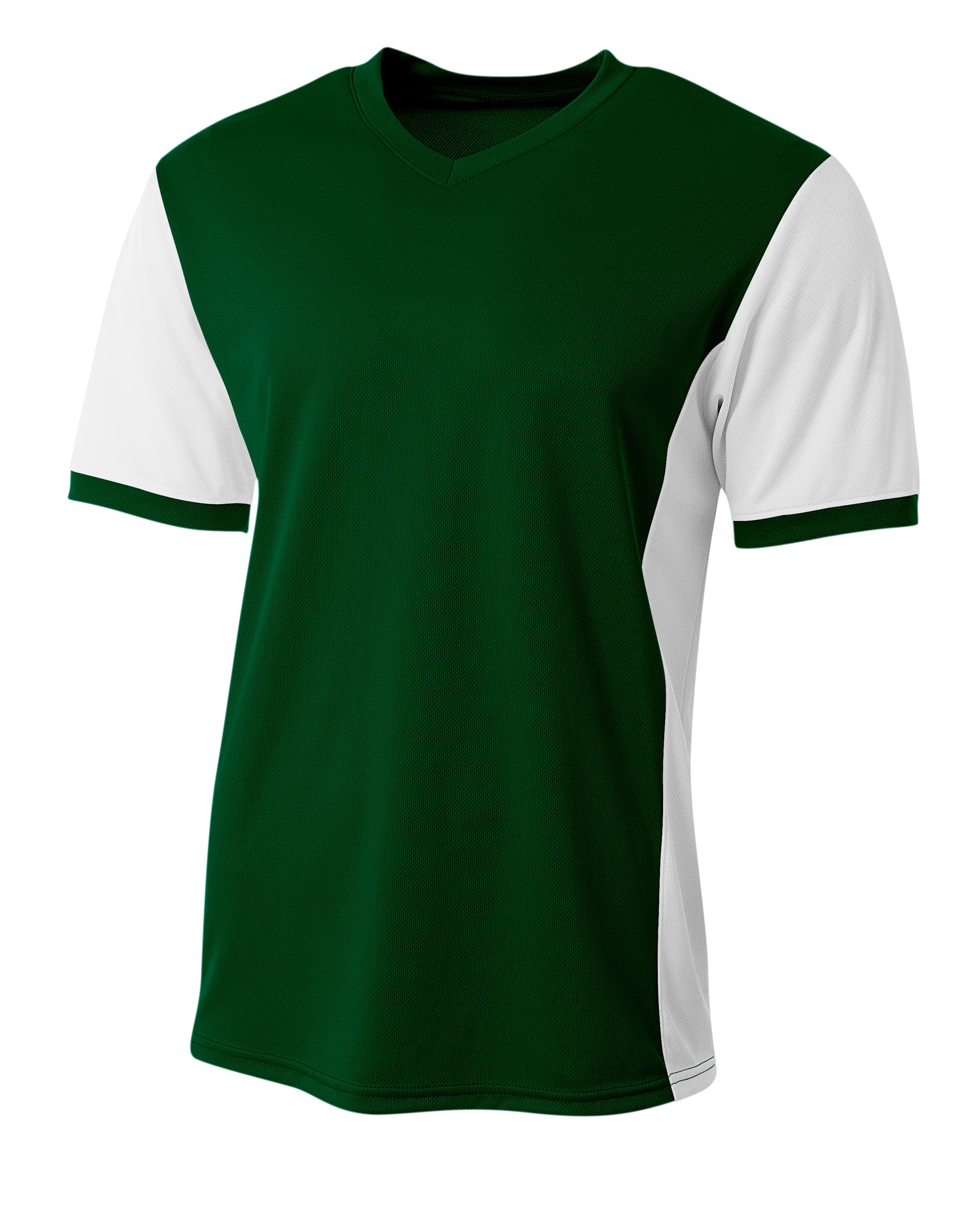 A4 Premier Soccer Jersey — FOREST/WHITE