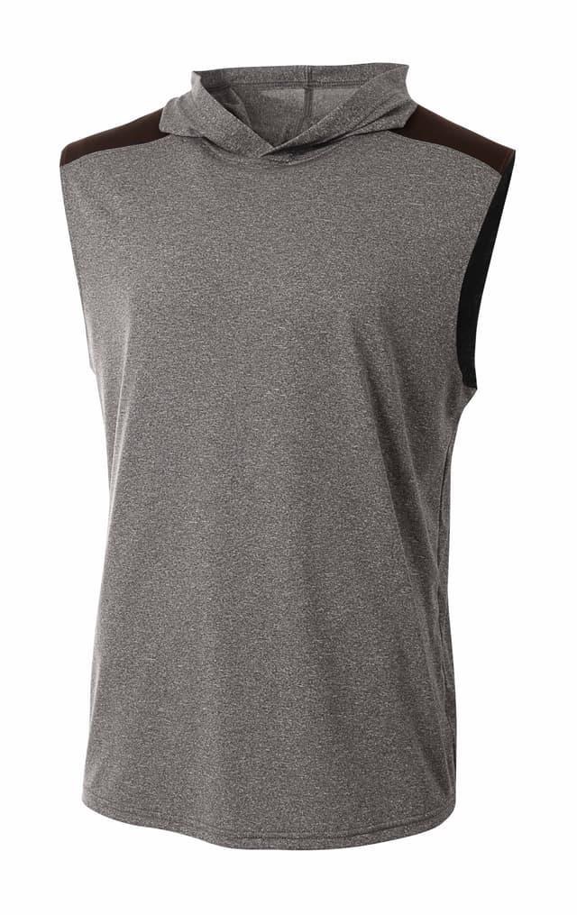 A4 Tourney Sleeveless Hooded Tee