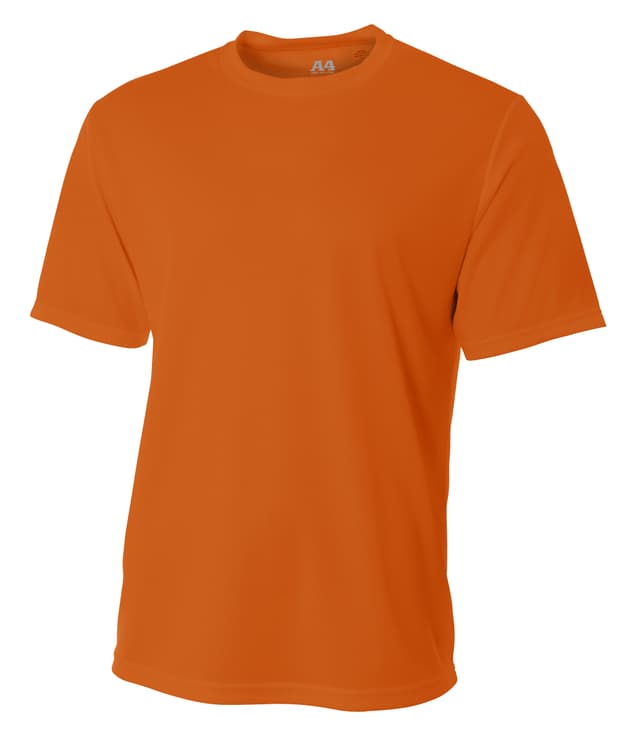 A4 Short Sleeve Birds-Eye Mesh Crew