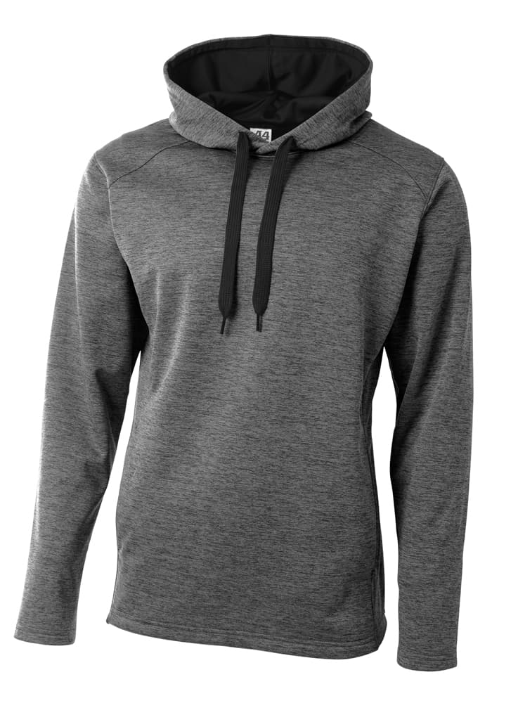 A4 Inspire Fleece Hoodie — CHARCOAL