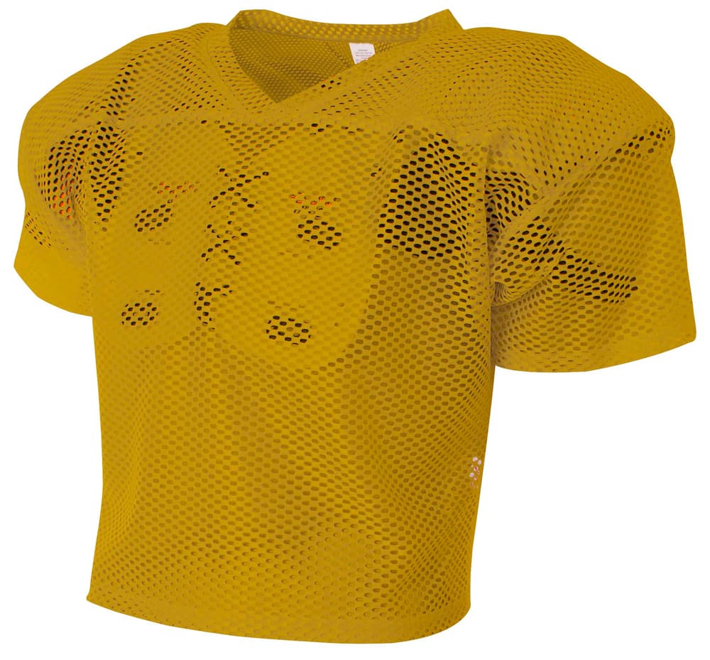A4 Large Porthole Practice Jersey — GOLD
