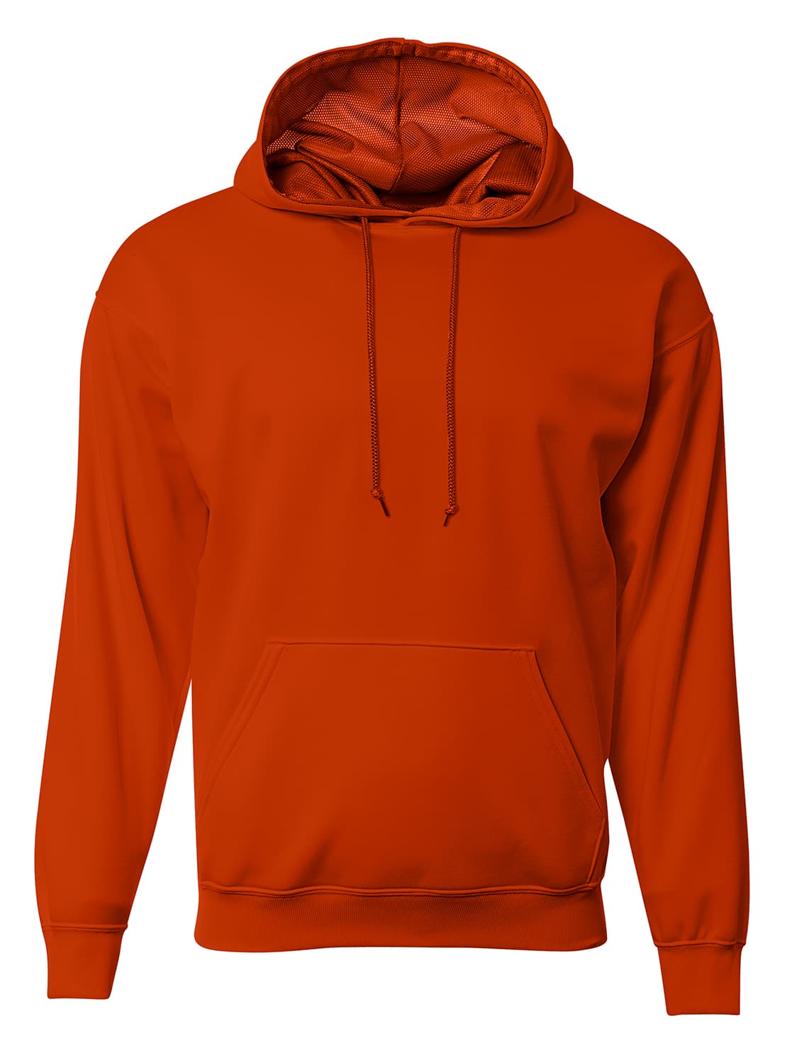 A4 Sprint Fleece Hoodie — ATHLETIC ORANGE