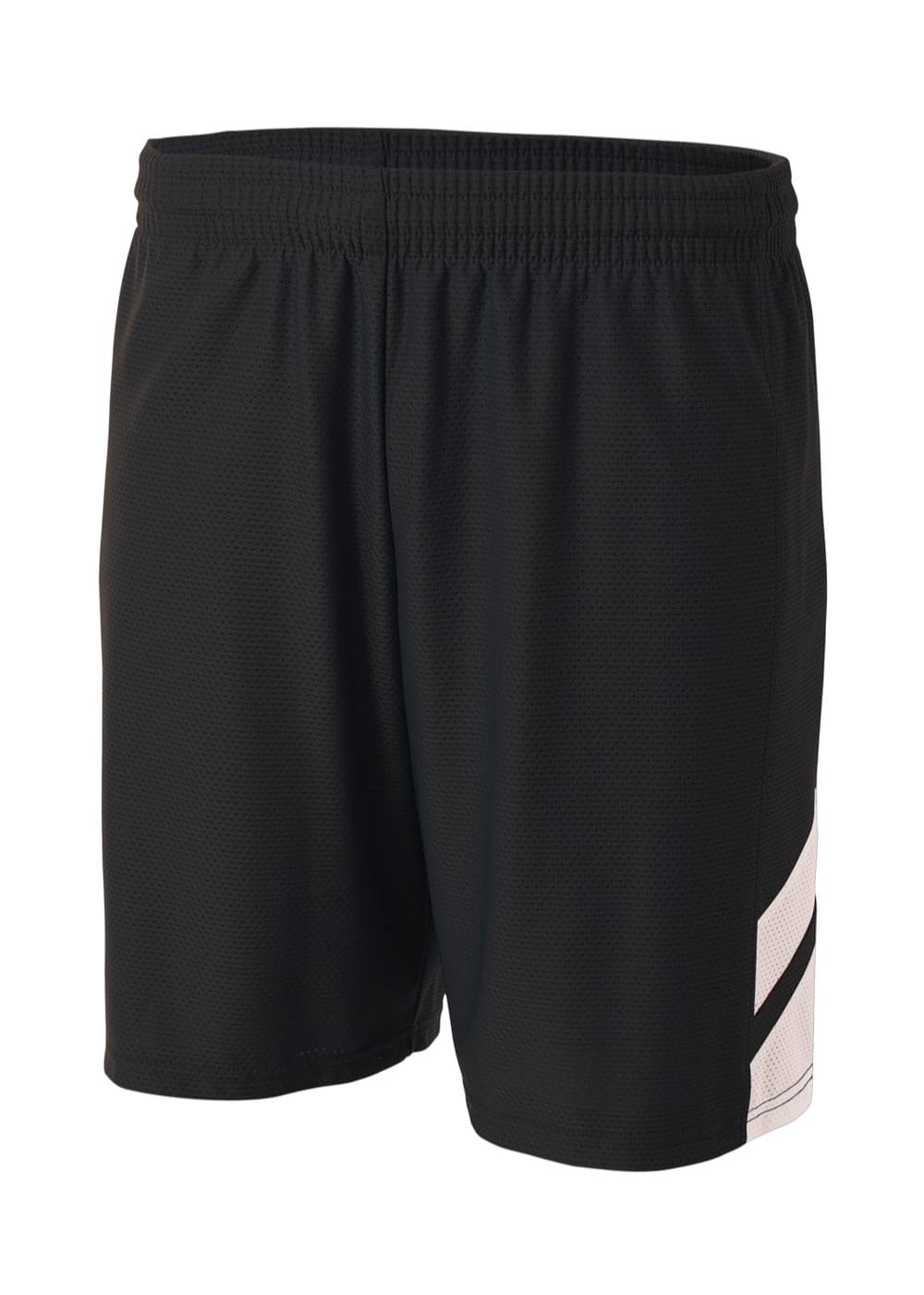 A4 Fast Break Short — BLACK/WHITE