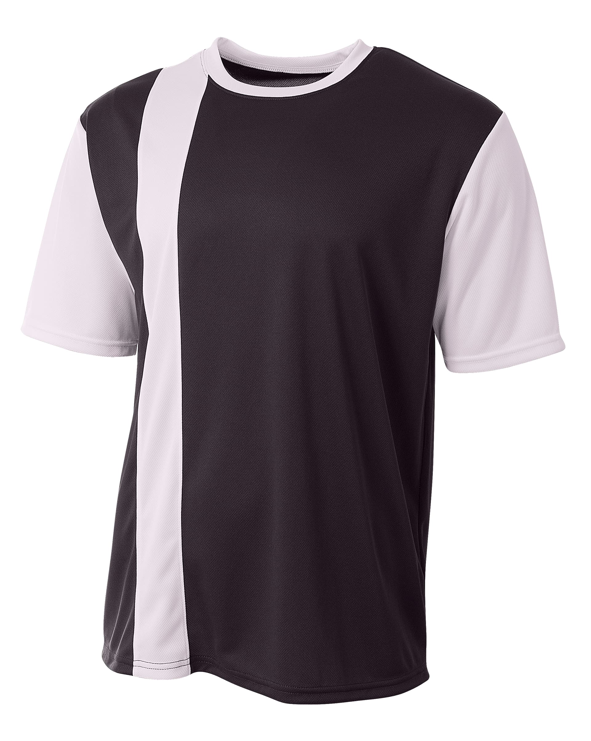A4 Legend Soccer Jersey — BLACK/WHITE