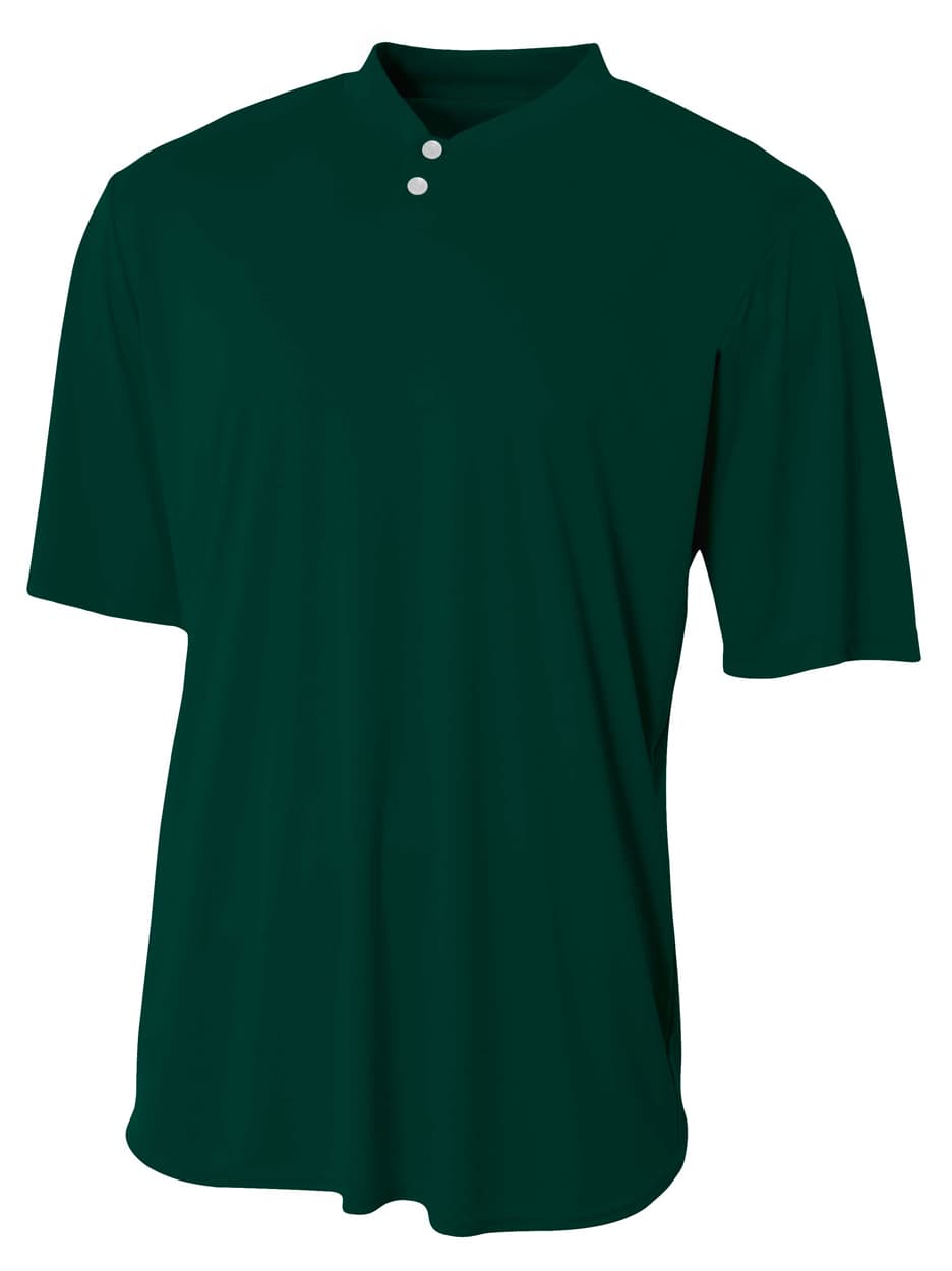 A4 Tek 2-Button Henley