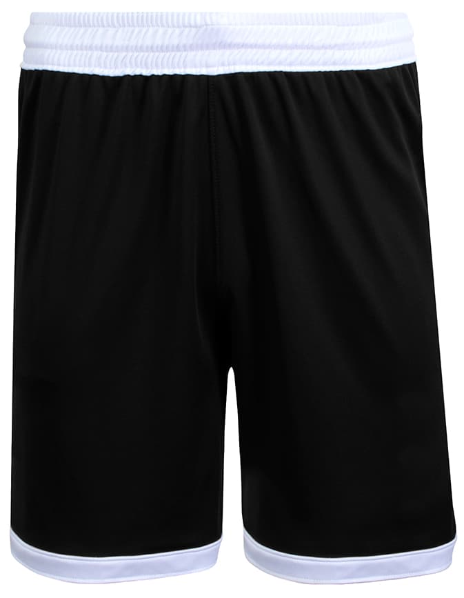 A4 Youth Sprint Basketball Shorts — BLACK/WHITE