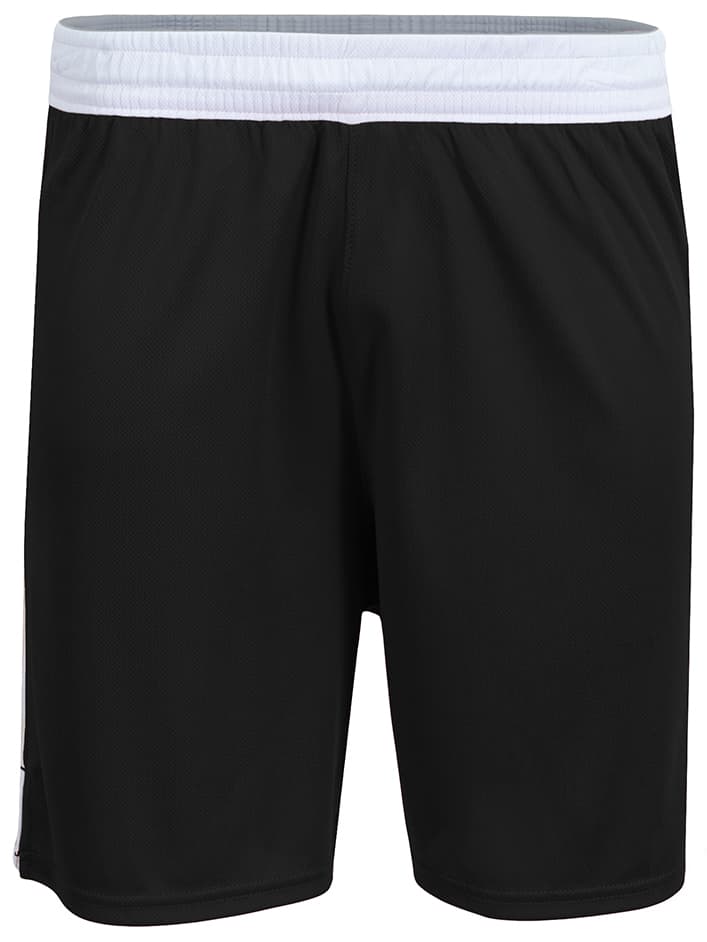 A4 Youth Defender Basketball Shorts — BLACK/WHITE