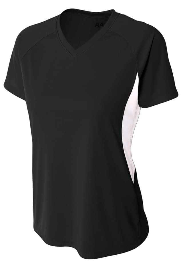 A4 Color Block Performance V-Neck