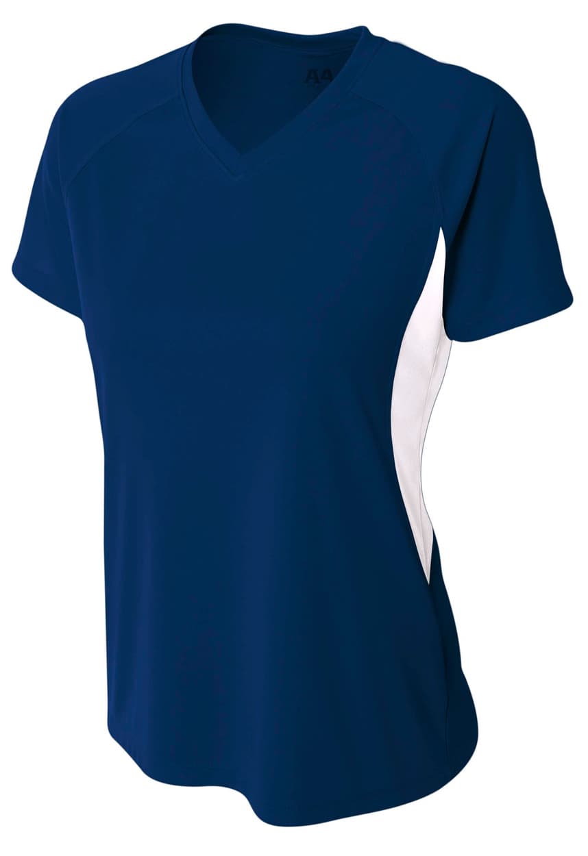 A4 Color Block Performance V-Neck