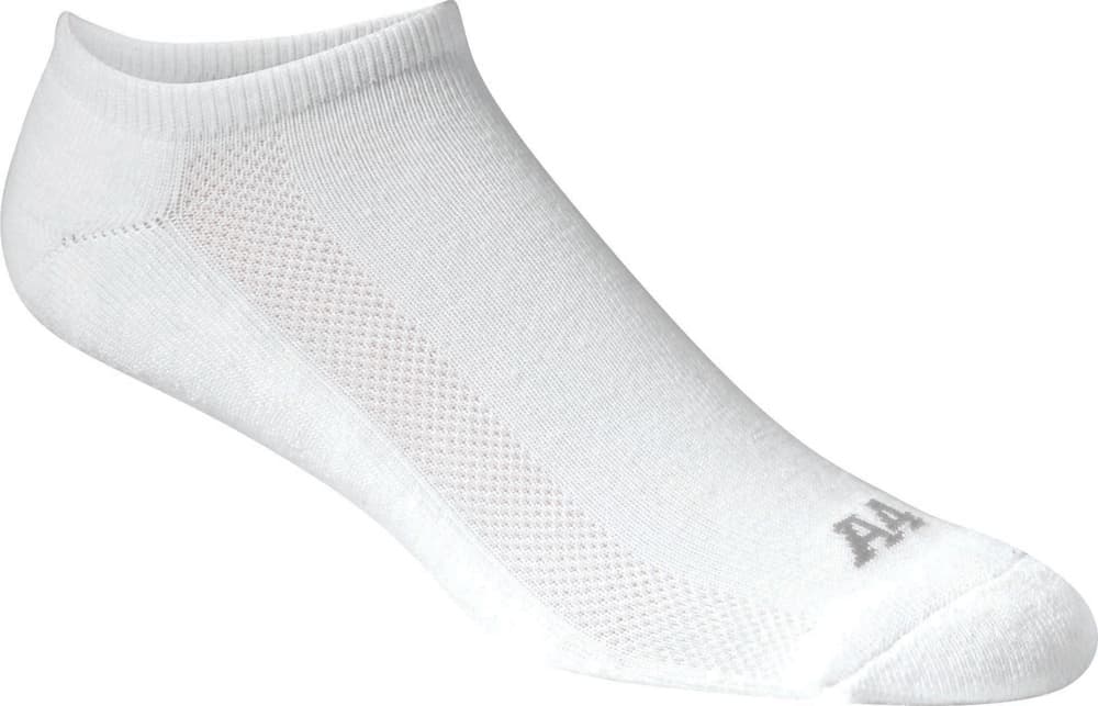 A4 Performance No Show Socks — WHITE