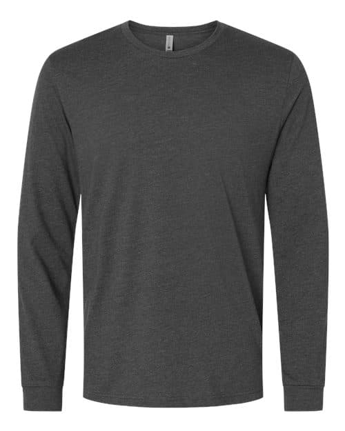 Unisex CVC Long Sleeve T-Shirt — Charcoal