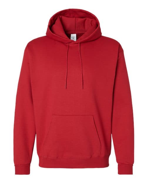 Unisex EcoSmart® Hooded Sweatshirt — Athletic Crimson