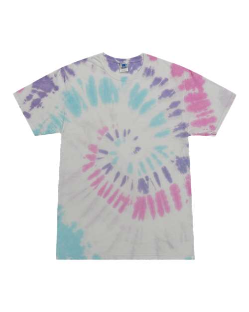 Unisex Multi-Color Tie-Dyed T-Shirt — Acadia
