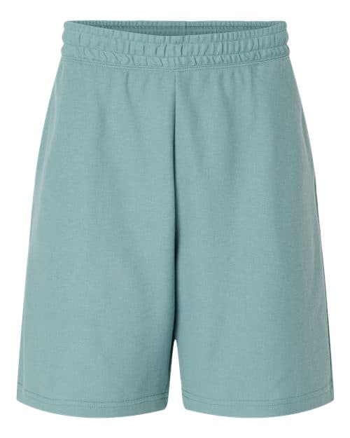 Unisex Pique Gym Shorts — Arctic