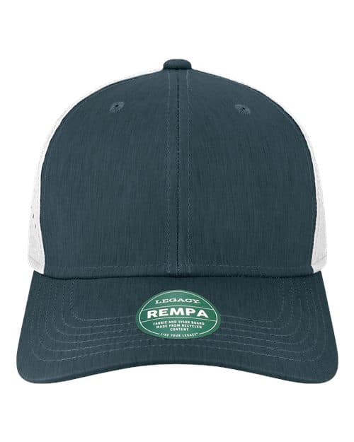 Reclaim Mid-Pro Adjustable Cap — Eco Navy/ White