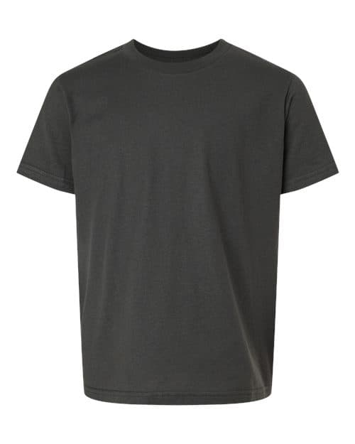 Youth Fine Jersey T-Shirt — Charcoal