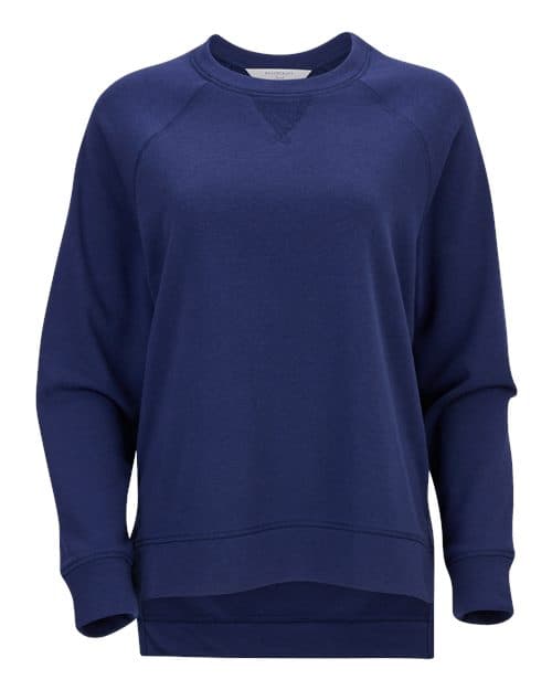 Women's Harlow French Terry Crewneck Sweatshirt — Navy Heather