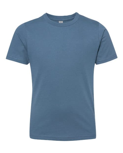 Youth Cotton T-Shirt — Blue Jean