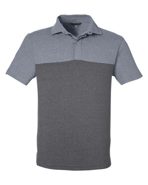 Men's Spyre Flex Colorblock Polo — Polar Frost/ Black Frost