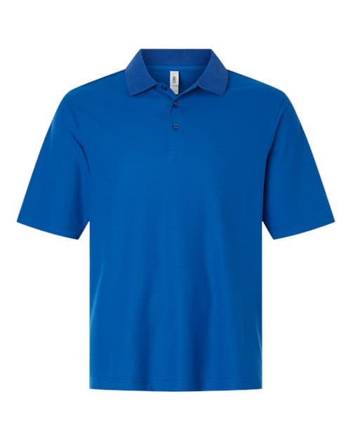 Men's Tall Resolve CVC Performance Pique Polo — True Royal